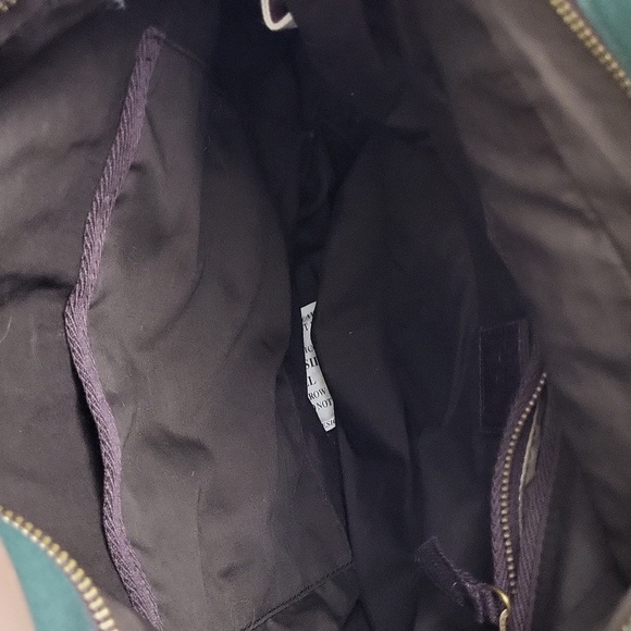 Vtg NWT Lucky Brand Large Patchwork Boho Hobo Multicolored Shoulder Bag Slouchy - Picture 7 of 16